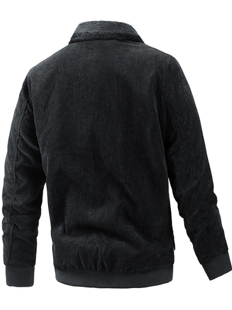 Mens Fleece Jacket, Bomber Jacket Men Waterproof Jackets For Puffer Vests  New Cotton Clip Trend Reversible Men's Solid Color Coat Zipper Stand Collar  Jacket Leather Jacket Winter (XXL, Army Green) at Amazon