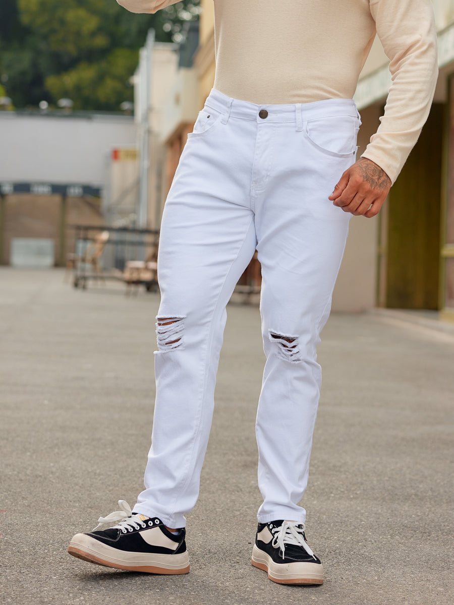 Buy white Trousers & Pants for Men by INDIAN TERRAIN Online | Ajio.com